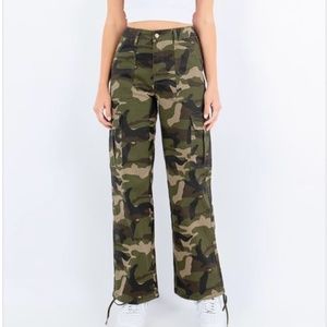 Camo cargo pants